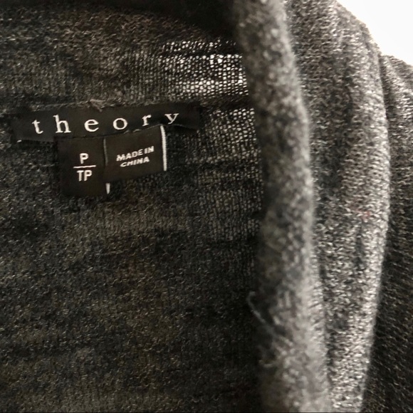 Theory Trincy C Waterfall Cardigan Size P - Picture 4 of 5